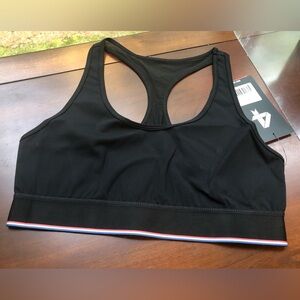 NWT FourLaps Circuit Sports Bra in Black - Size S
